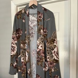 Plus size cardigan